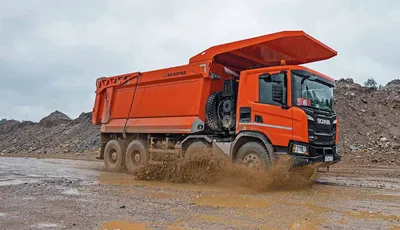 Гибридные грузовики Scania пошли в серию - Журнал Движок.