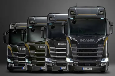 Гибридные грузовики Scania (Скания)