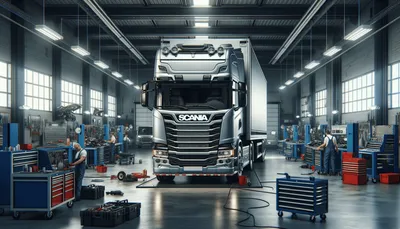 Испытание новинок внедорожных грузовых автомобилей Scania