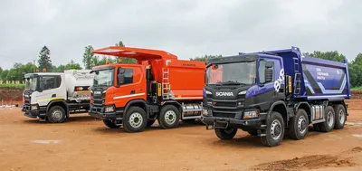 Гибридная Scania - грузовики TIR Center