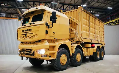 Первая поставка армейских грузовиков Derman