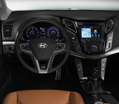 Hyundai i40 Interior Image Released - autoevolution