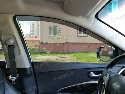 Казань из окна автомобиля