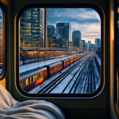 Вид из окна поезда. планеты и …» — создано в Шедевруме