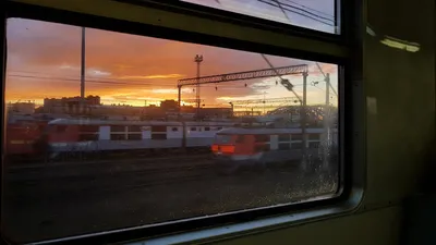 Из окна поезда ночью (27 фото) - красивые картинки и HD фото