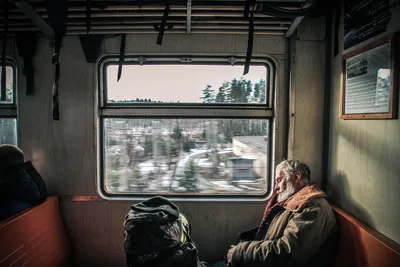 Трогательные портреты, снятые у окна поезда