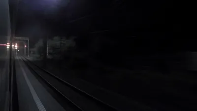 Поезд ночью едет по железной дороге…» — создано в Шедевруме