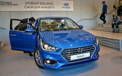 Фото Hyundai Солярис (белый) | Сайт официального дилера Hyundai в Москве