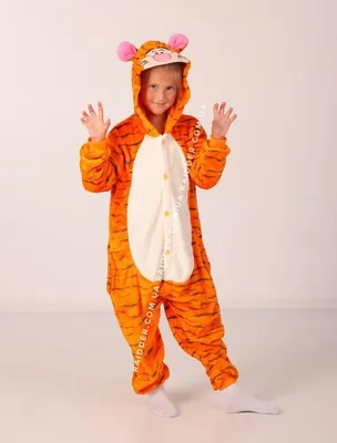 Детский кигуруми пижама Тигра, Кигуруми Тигр Дисней(1028) (ID#1299913607),  цена: 799 ₴, купить на Prom.ua