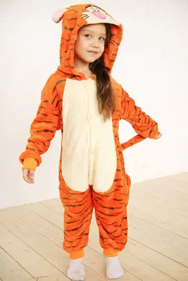 Пижама кигуруми Тигр (детская, рост (рост 110-119 см) (ID#87481812), цена:  29.90 руб., купить на Deal.by