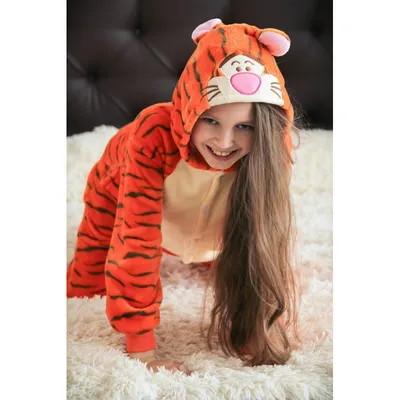 Пижама кигуруми Тигра детская: купить детскую пижаму Тигр в интернет  магазине Toyszone.ru