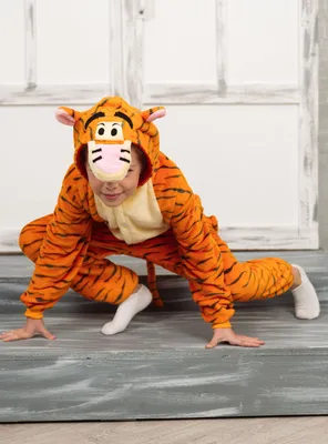 Детская пижама кигуруми Тигр Тигруля