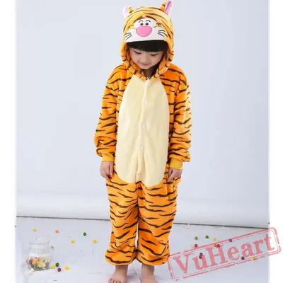 Adult Animal Kigurumi Tiger Win Pig Pajamas Onesis1 Halloween Cosplay  Costume | eBay