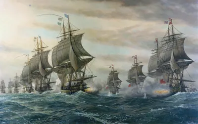 Почему сражение парусных кораблей - дело крайне сложное | Исторические  сражения | Дзен