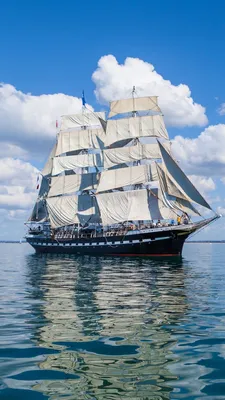 Download 1080x1920 Wallpaper Корабль, Море, Парусник, Лодка, Высокий Корабль  | Old sailing ships, Sailing, Sailing ships