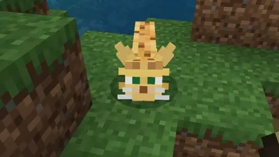 Кот из Minecraft очень милый и …» — создано в Шедевруме