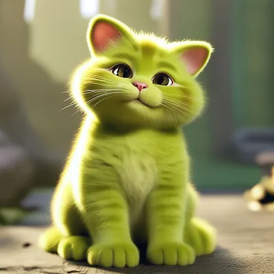 Аватарка кот из Шрэка. | Детеныши животных, Кот, Картинки