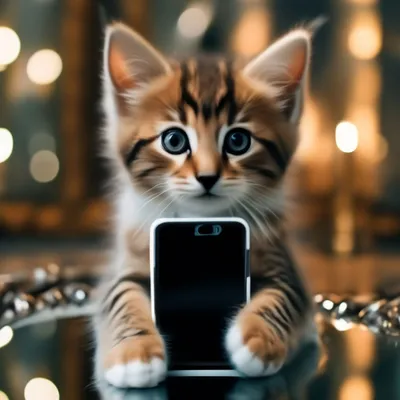 Телефон Три кота Коржик 14 см - Полесье игрушки