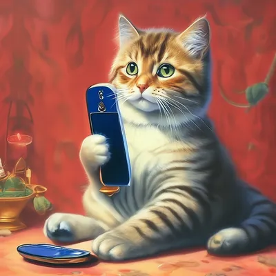 Чем кот может быть опасен складному телефону — Журнал Ситилинк