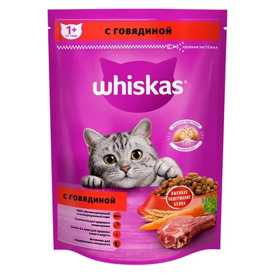 Корм для котят Whiskas от 1 до 12 месяцев паштет с курицей 75г купить по  цене 24.7 ₽ с доставкой в Москве и России, отзывы, фото