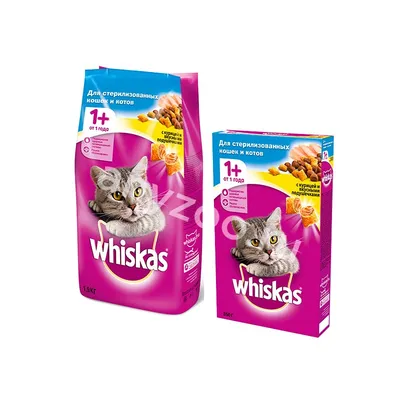 Whiskas, Вискас для кошек, аппетитный микс, лосось и креветки в сливочном  соусе, пауч 75 гр (id 103832310), купить в Казахстане, цена на Satu.kz