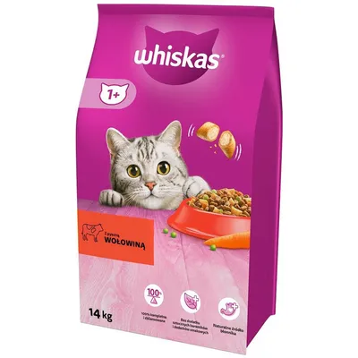 Корм для кошек Вискас сухой лосось 350г купить в Челябинске в  интернет-магазине ДОМ