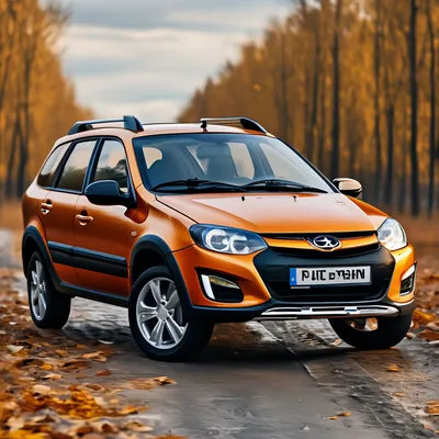 Интерьер салона Lada Kalina Cross . Фото салона Lada Kalina Cross