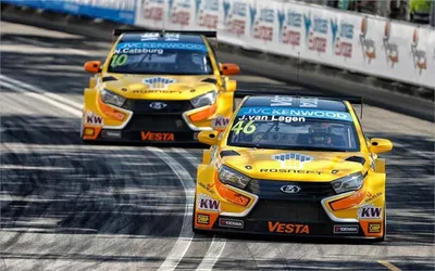 Lada Vesta Dressed as WTCC Racer at the Moscow Show [w/Videos] | Carscoops  | Lada vesta, Vesta, Sports car