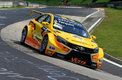 Amazon.com: Pop Home Store 2016 Wtcc Lada Vesta 20X30 Inch Poster Print :  Everything Else