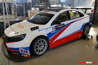 Lada Vesta WTCC concept - Moscow Live