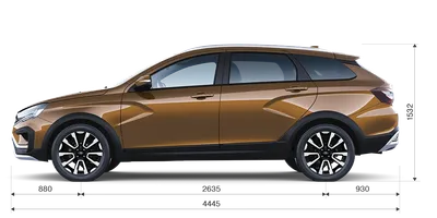 Vehicles - Lada Vesta Cross Concept 2015, CARS_2152. 3D stl model for CNC