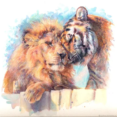 Кто сильнее Лев или Тигр? Сильнее - Лигр! Гигантская кошка, рождённая в  неволе | тРекс Channel | Дзен