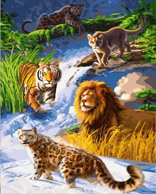 Плюшевые игрушки в виде Лев, тигра, леопарда, 39/48/58 см | AliExpress