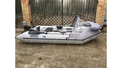 Лодка надувная НЕПТУН КМ-260 (цвет – серый) - купить в Москве за 0 руб.