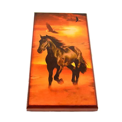 Нарды \"Конь на закате\" 50*25*3.3 см., Арт 140767 | Магазин подарков  StoreGift.ru