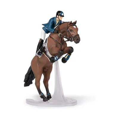 Реалистичный набор лошадей с наездником, седлом, поддельные фигурки,  украшение для торта, Топпер, обучающие игрушки для детей | AliExpress