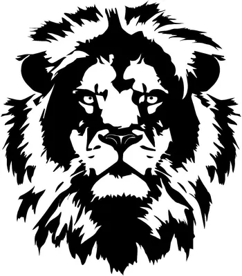 Лев, оскал, скетч, черно белое, …» — создано в Шедевруме