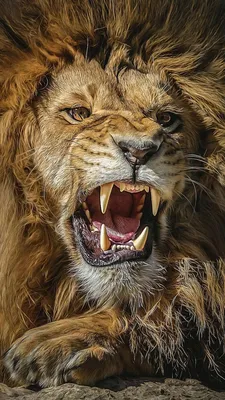 искусство, злой, животное, король, лев, HD обои для рабочего стола | Lion  images, Lion pictures, Lion photography