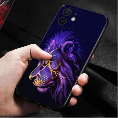 Чехол для телефона с изображением льва для iPhone | AliExpress