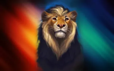 Картинка льва на заставку - 68 фото