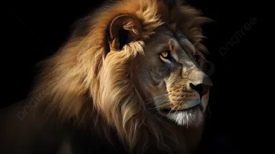 Портрет льва» — создано в Шедевруме