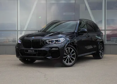 Автомобиль BMW X5 оклеили матовой пленкой ORACAL тёмно-серого цвета