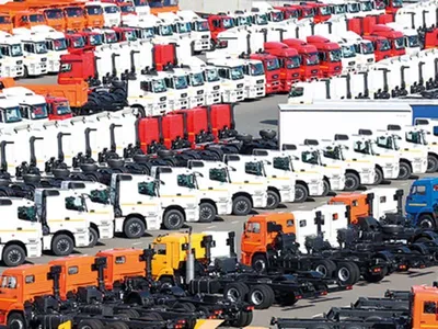 Рынок новых грузовых машин в России сократился по итогам первого полугодия