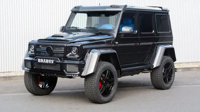 More cubic than the cube itself – The Brabus-tuned Mercedes G500 4×4² -  MercedesBlog
