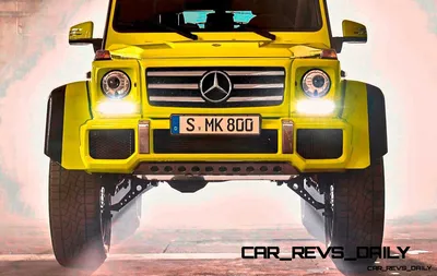 Mercedes G 500 4x4 is mighty mean and bright lime green - Autoblog