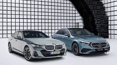 Видео: сравнение новых поколений Mercedes и BMW на фоне их легендарных  предков — Лаборатория — Motor