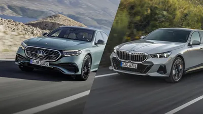 Новая BMW 5 серии против Mercedes-Benz E-класса: заочная битва немецких  бестселлеров - читайте в разделе Подборки в Журнале Авто.ру