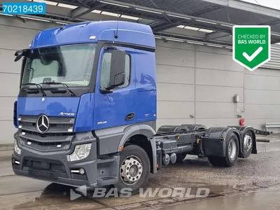 Mercedes Actros 2546 6X2 Retarder StreamSpace ACC Navi Euro 6 - Chassis  truck sold by BAS World B.V. (Ad code: DP459)