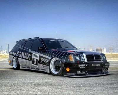 Widebody Mercedes-Benz 124 Hammer Looks Stanced Enough for a Custom Life -  autoevolution