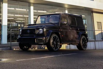 Аэродинамический обвес Brabus для нового Mercedes G — manctuning.ru